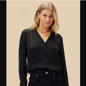 Amour Vert Kali Button Front Blouse